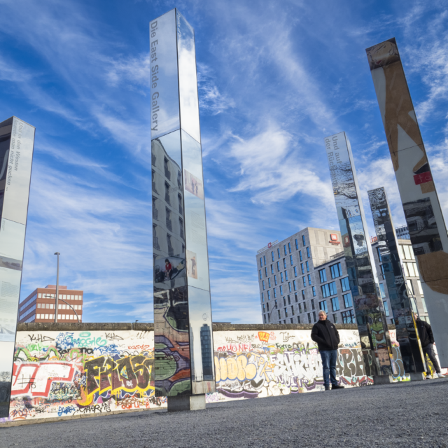 East Side Gallery, Wall Steles, outdoor exhibition
